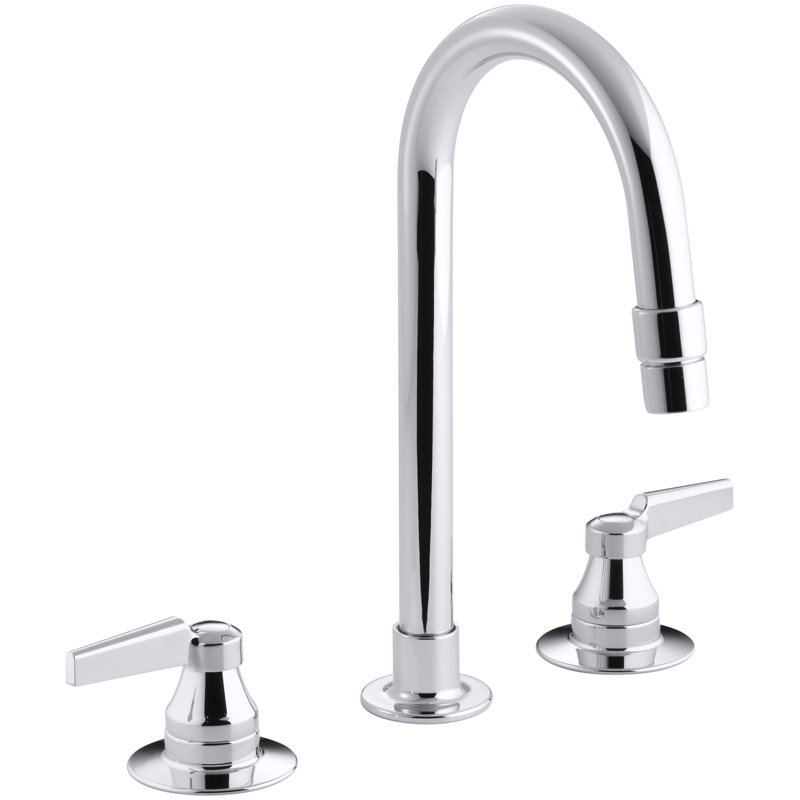 Kohler Triton Widespread Commercial Bathroom Sink Faucet With