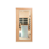 Omfg Single Person Indoor Traditional Steam Sauna With Remote Control Reviews Wayfair