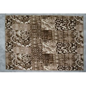 Huntley Wool Ivory/Brown/Gray Area Rug