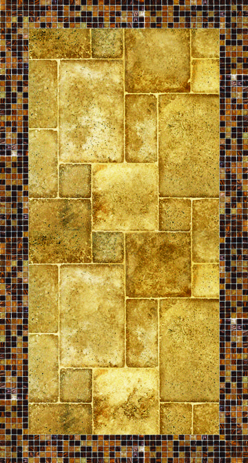 World Menagerie Maravilla Rectangle Plastic Vinyl Non Slip Geometric Shower Mat Reviews Wayfair