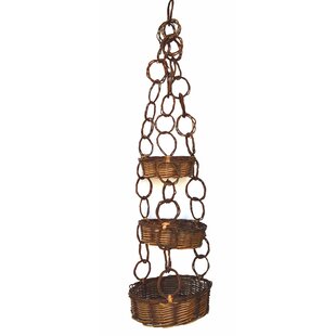 Protaras Wicker Hanging Planter By World Menagerie