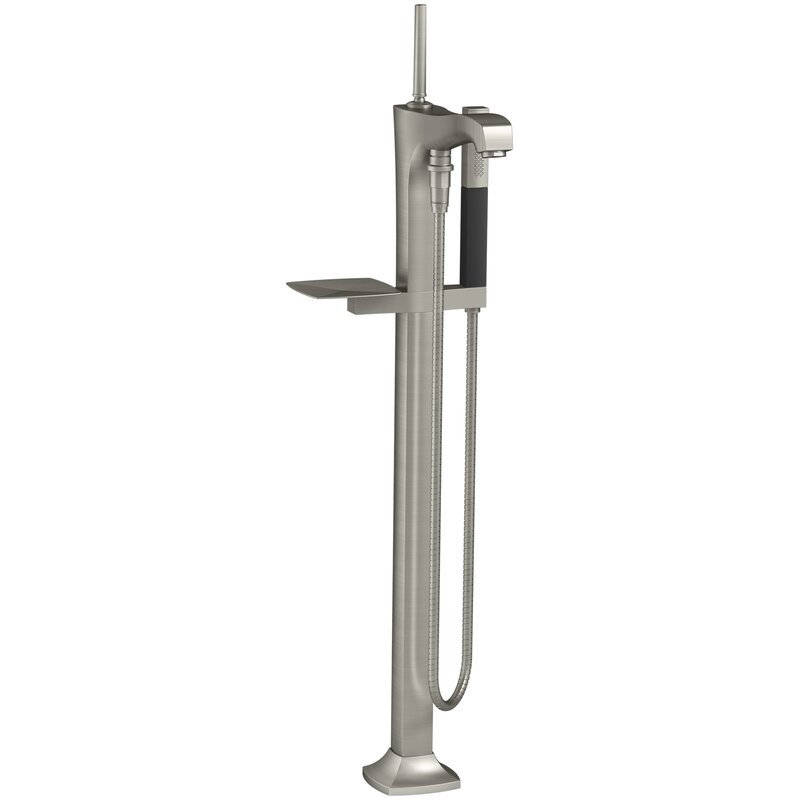 Kohler Margaux Floor Mount Bath Filler With Hand Shower Wayfair