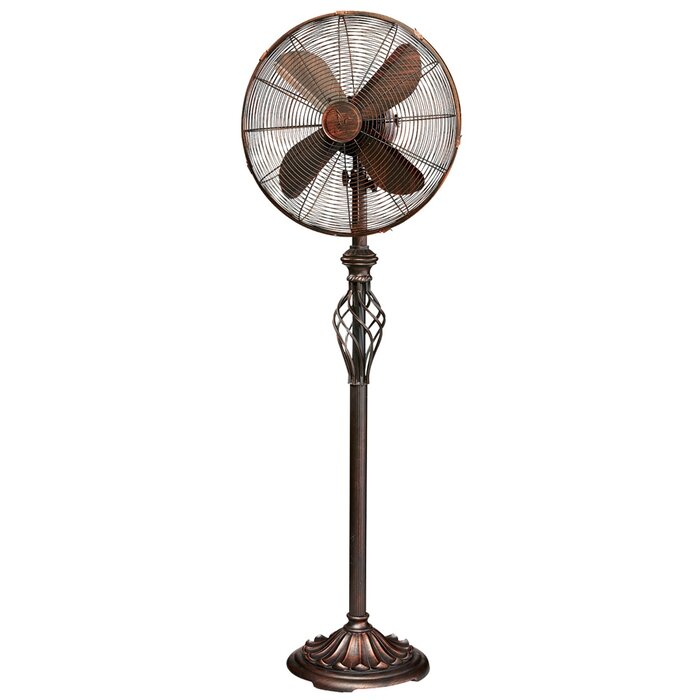 Fleur De Lis Living Bricee 16 Oscillating Floor Fan Reviews