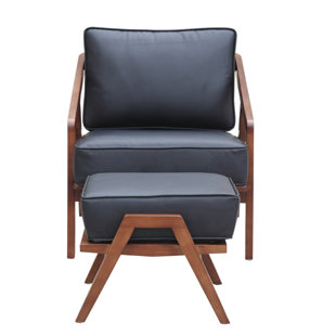 Go to store & view more images Fine Mod Imports Lounge Chair and Ottoman