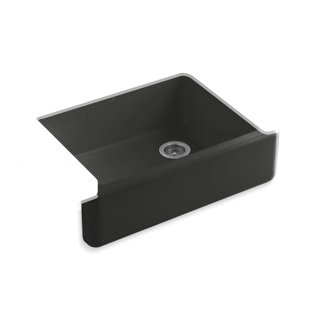 Black Farmhouse/Apron Kitchen Sinks You\'ll Love | Wayfair Black Farmhouse/Apron Kitchen Sinks You\'ll Love | Wayfair