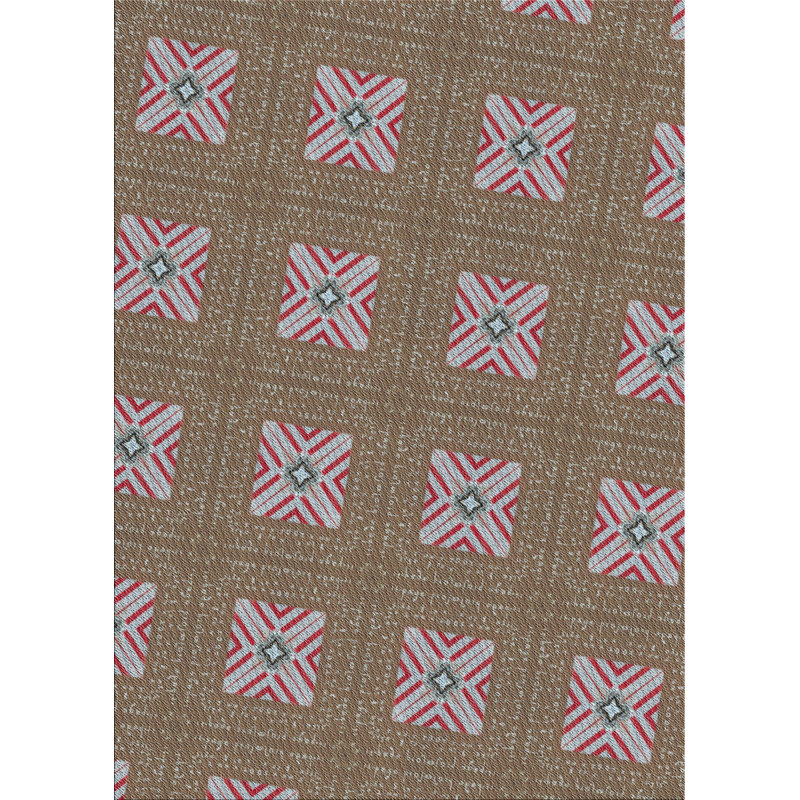 East Urban Home Power Loom Gray Pink Rug Wayfair