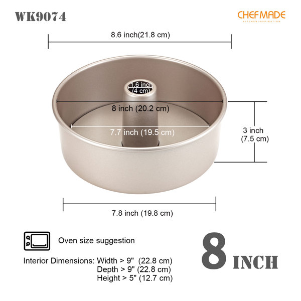 8 inch pan in cm