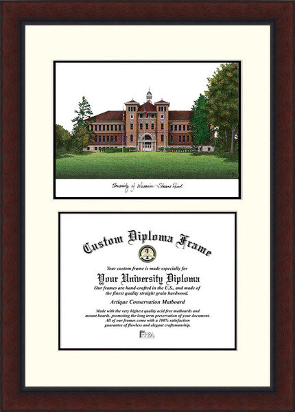 Campus Images Ncaa Wisconsin Stevens Point Pointers Legacy Scholar Diploma Frame Wayfair