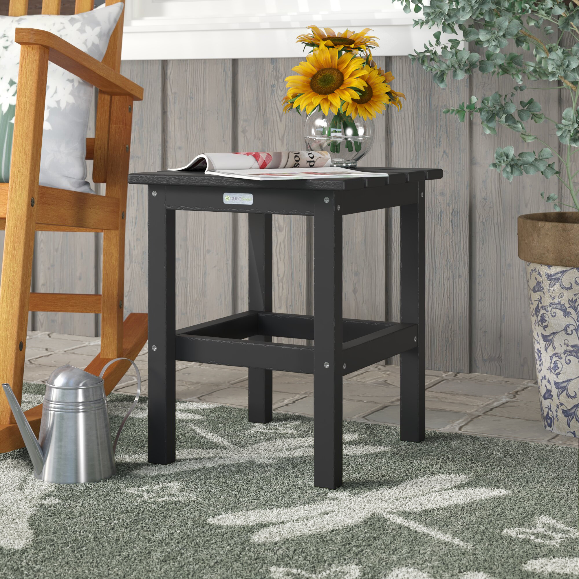 August Grove Parkside Plastic Side Table Reviews Wayfair Ca