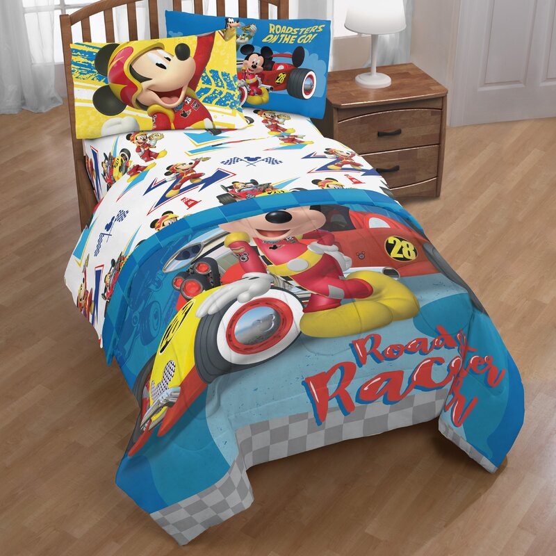 mickey mouse clubhouse twin bedding