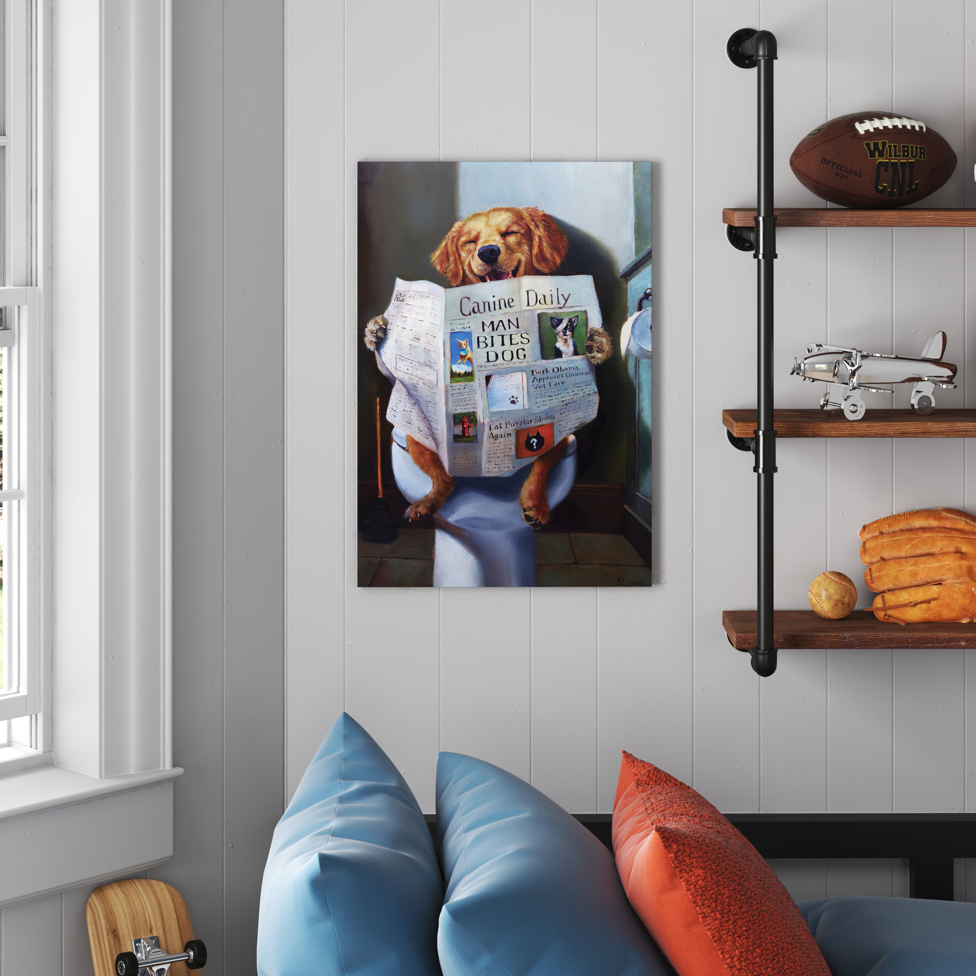 The Twillery Co.® Swindle Dog Gone Funny by Lucia Heffernan Gallery