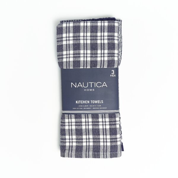 超爆安 Nautica Brookwater Collection Towel Set-100% Cotton Super Soft Absor  bohostudio.fi