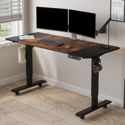 Fanchon Electric Height Adjustable Standing Desk (stock photo wrong color)