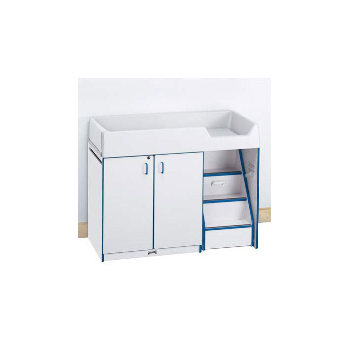 Jonti Craft Rainbow Accents Diaper Changing Table Dresser With
