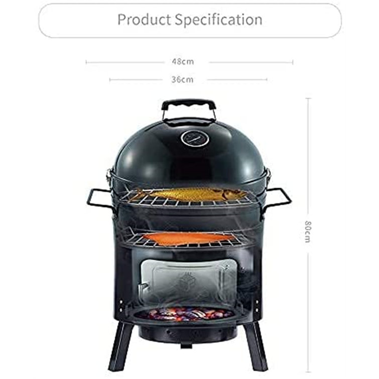 vertical water smoker