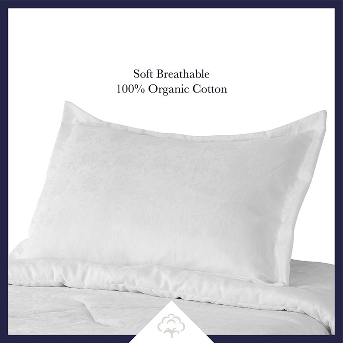 Charlton Home Most Comfortable White Pillow Cases Made From