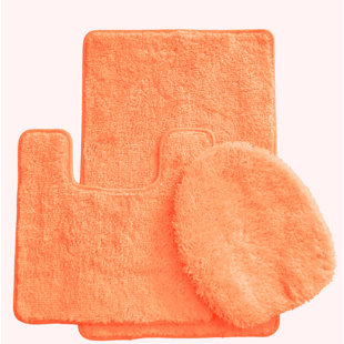 Orange Bathroom Rug Set Wayfair Quickview