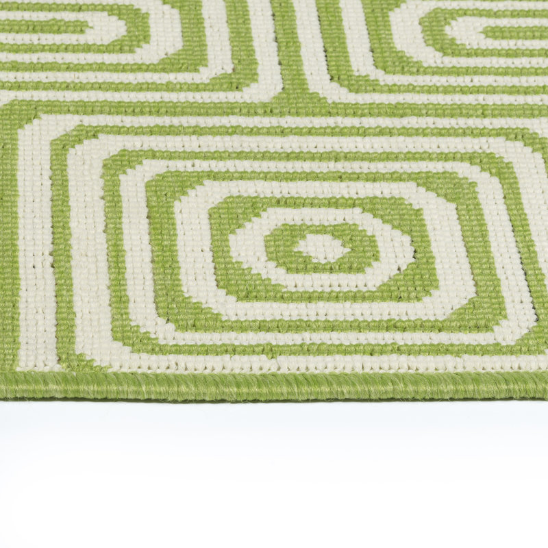 Brayden Studio Earp Lime Green Indoor Outdoor Area Rug Reviews