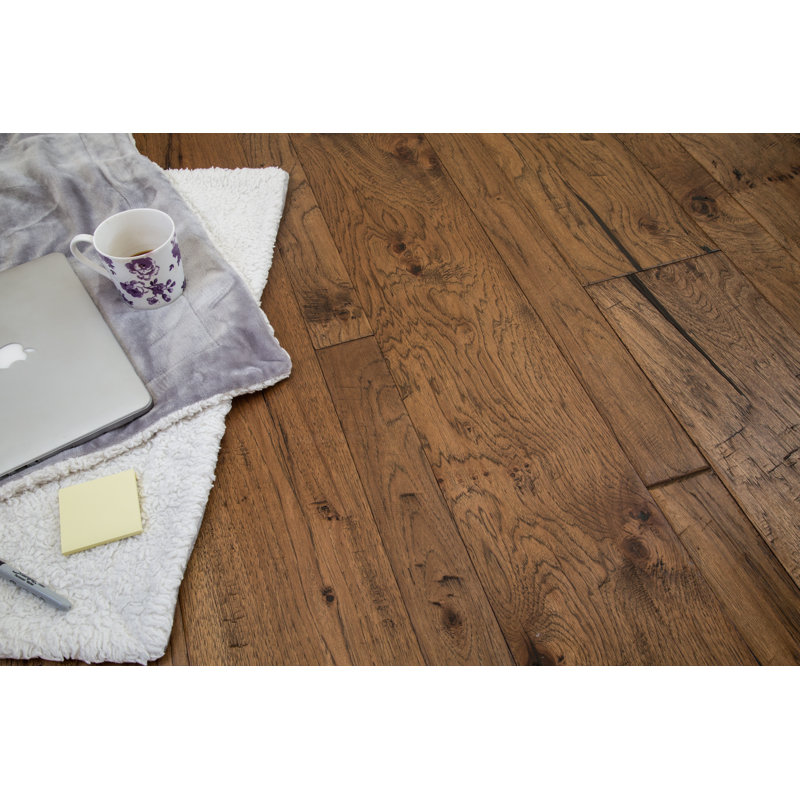 Tuscanwood Cuenca Hickory 0 5 Thick X Random Width X Varying Length Engineered Wood Hardwood Flooring