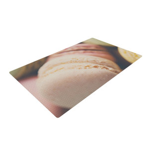 Laura Evans Macaroon Goodness Food Pastel Area Rug