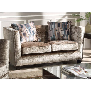 Go to store & view more images Everly Quinn Fulbright Chesterfield Loveseat