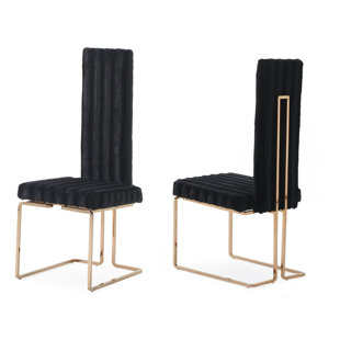 Jayleen Solid Back Side Chair (Set Of 2) by Willa Arlo Interiors Coupon