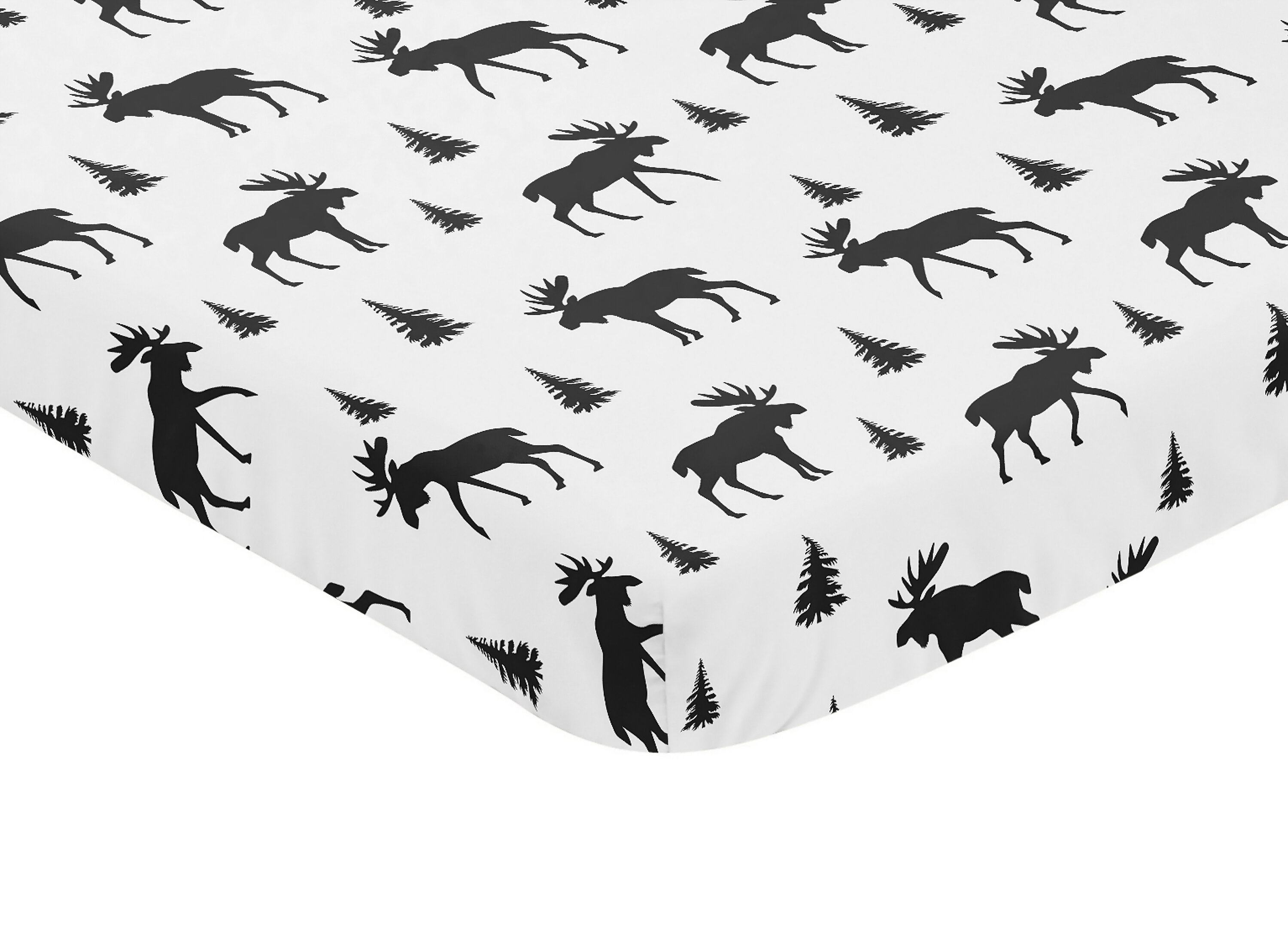 moose crib sheets