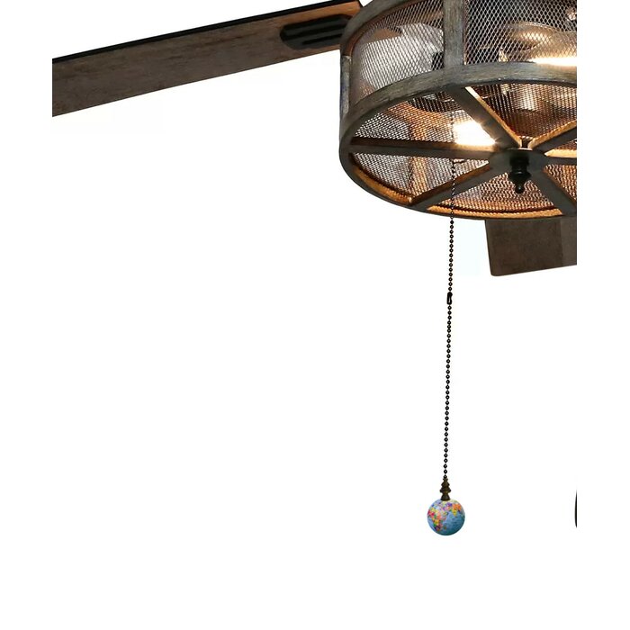 Earth Globe Ceiling Fan Pull Chain