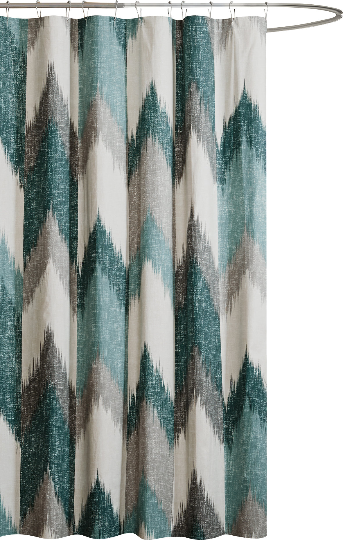 Mcshan Printed Single Cotton Shower Curtain Reviews Joss Main