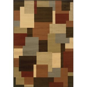 Brentford Geometric Brown/Beige Area Rug