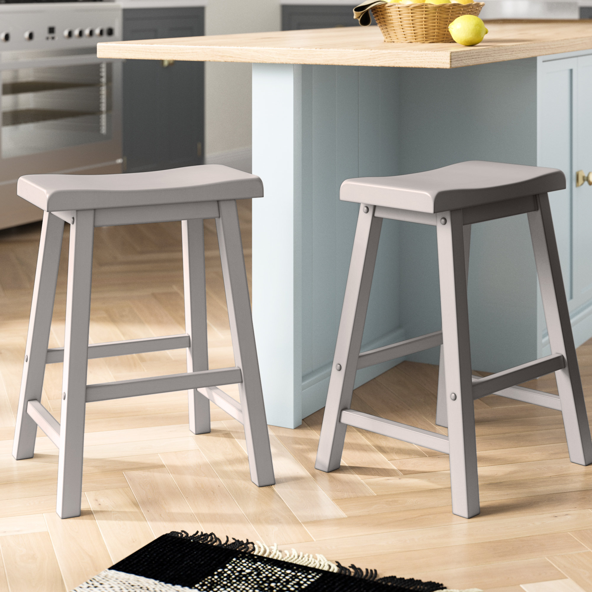 Three Posts Sharman Counter Height 24 Bar Stool Reviews Wayfair