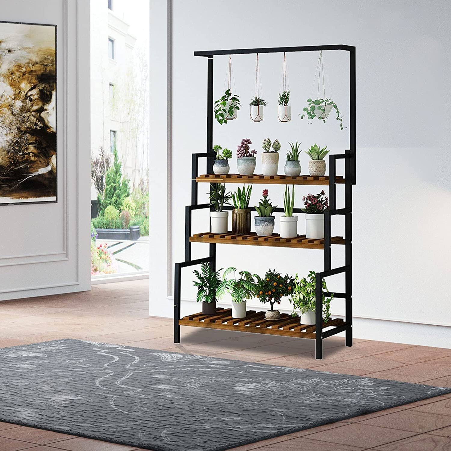 Arlmont & Co. Buerkle Rectangular Plant Stand | Wayfair