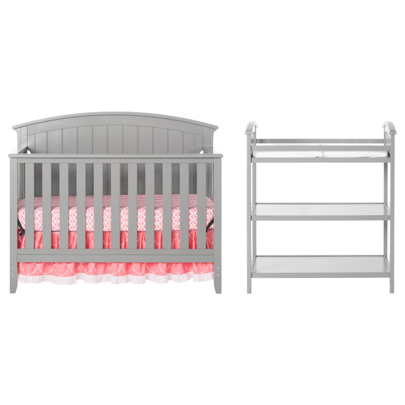 Child Craft Delaney Convertible Standard 2 Piece Nursery Furniture