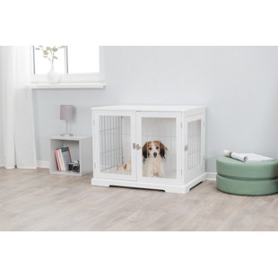 White large dog crate clearance