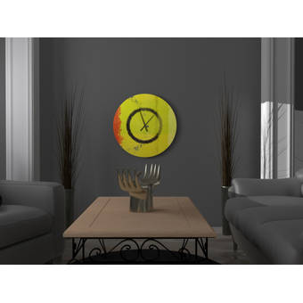 Orren Ellis Oversized Diakite Wall Clock Wayfair