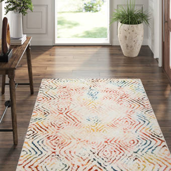 Loloi Rugs Folklore Geometric Hand Tufted Ivory Prism Area Rug Reviews Perigold