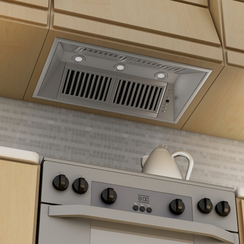 Zline Kitchen And Bath 46 1200 Cfm Ducted Insert Range Hood