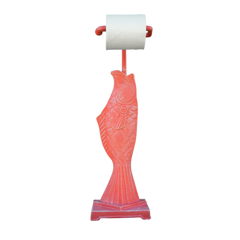 Hickory Manor House Freestanding Fish Toilet Paper Holder Wayfair