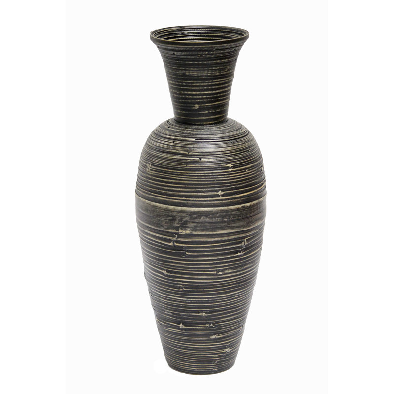World Menagerie Roby Bamboo Floor Vase Wayfair