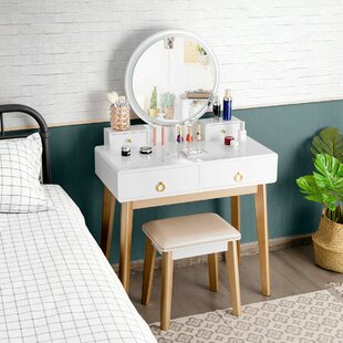 Makeup Vanities With Lights You Ll Love In 2020 Wayfair