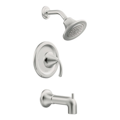 Icon Pressure Balance Tub And Shower Faucet With Lever Handle And