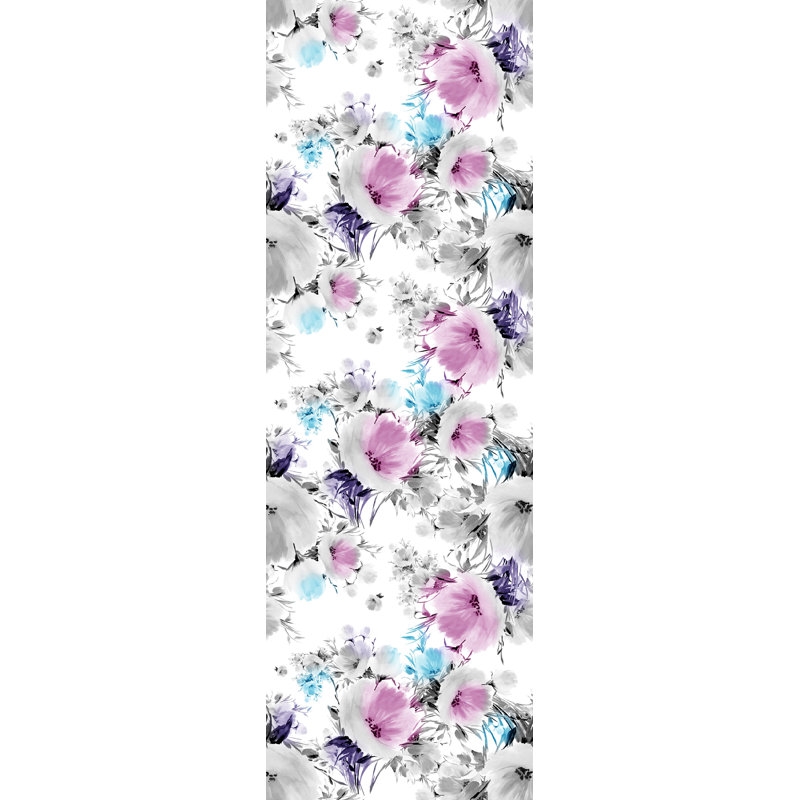 House Of Hampton Cantrell Removable Nursery Watercolor Flowers