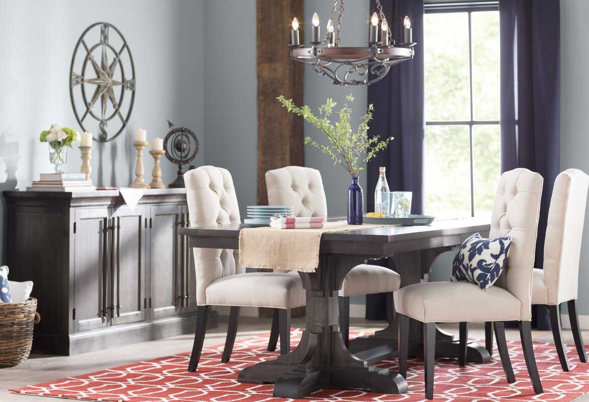 American Traditional Dining Room Design Photo by Three Posts