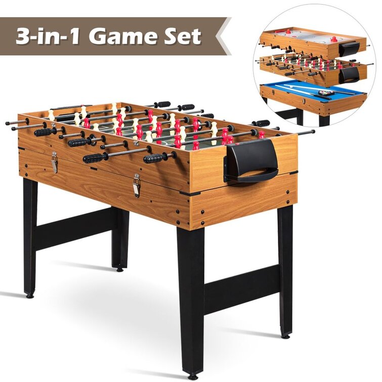 48" Foosball Table Indoor Soccer Game Table Christmas Families Party Recreation