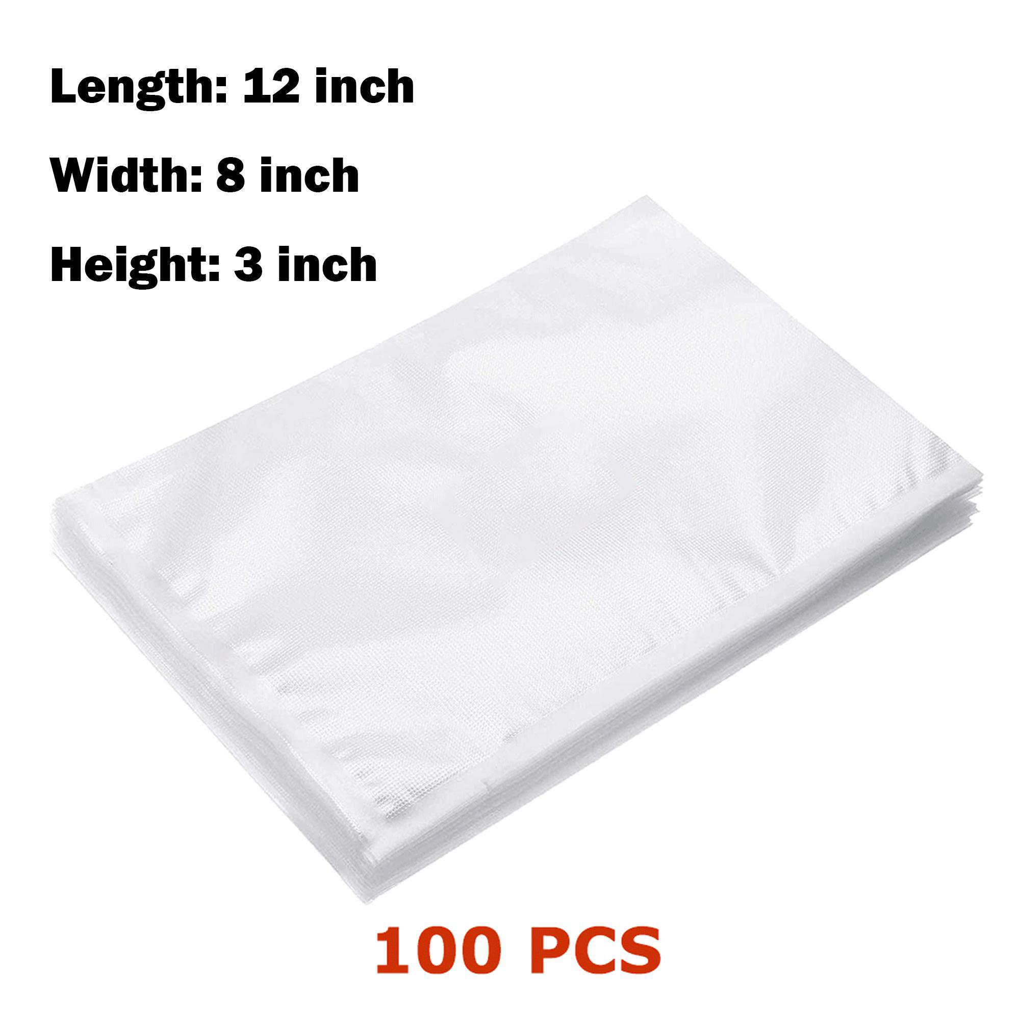 Sous Vide 100 Gallon 10"x14" Pouches ~Embossed both sides inside Vacuum Seal Bag 
