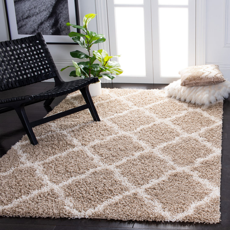 Lapidge Geometric Ivory/Beige Area Rug