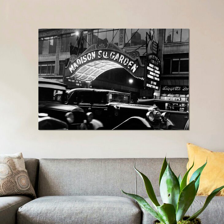 East Urban Home 1920s 1930s Cars Taxis Madison Square Garden