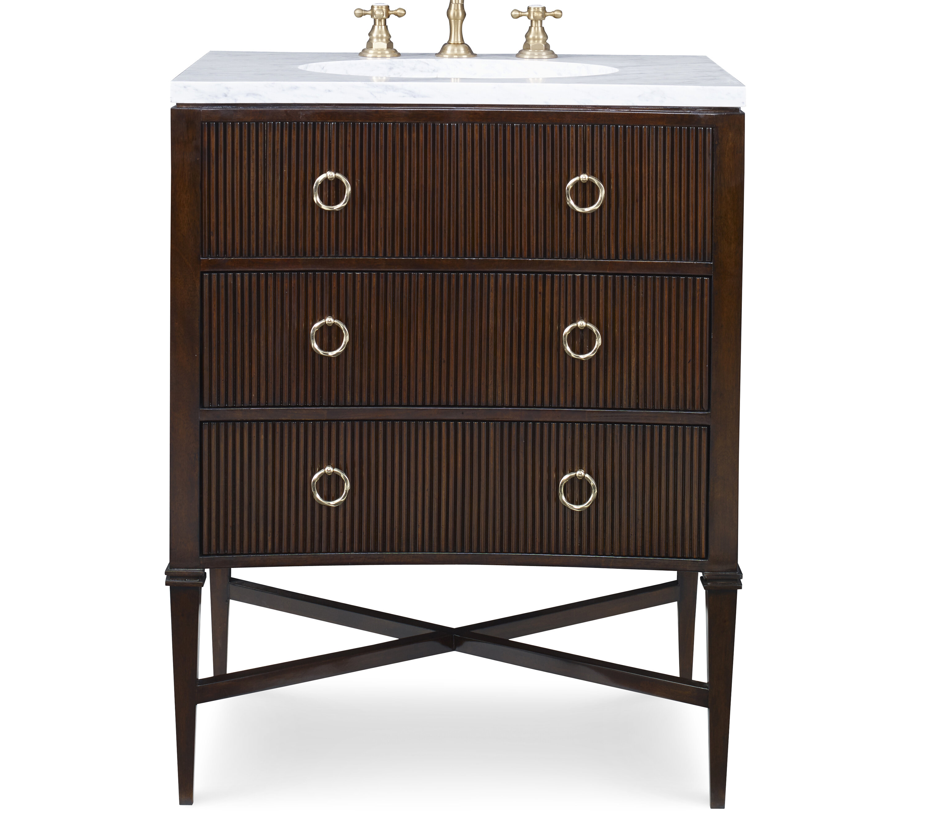 Ambella Home Collection Reeded Sink Chest Wayfairca