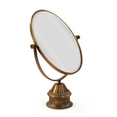 Cummins Modern and Contemporary Beveled Makeup/Shaving Mirror