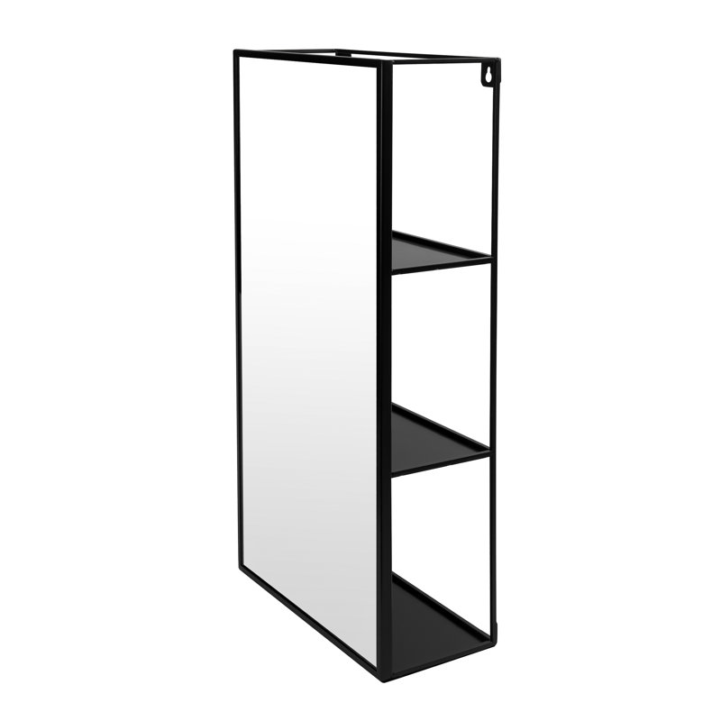 Umbra Cubiko Cabinet 30 4cm X 61 2cm Mirrored Wall Mounted Cabinet